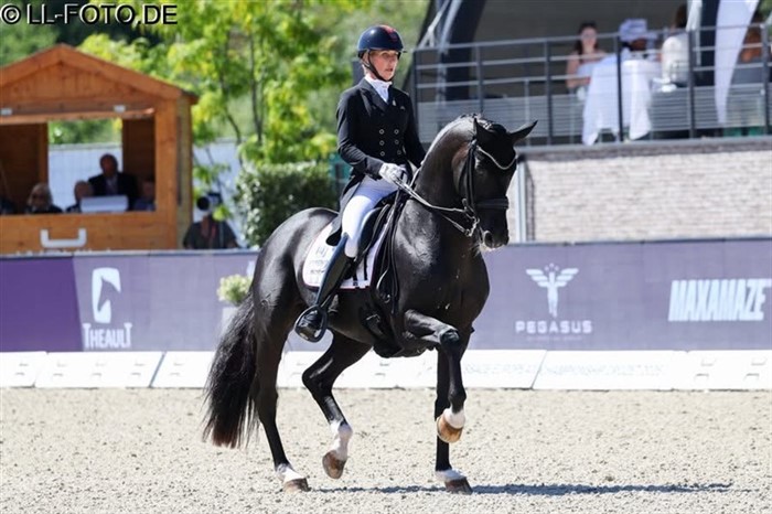 Total Hope og Isabel Freese fra EM i Crozet.